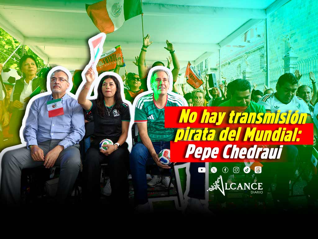 No hay transmisión pirata de partidos del Mundial en Puebla; empresa tiene permisos: Pepe Chedraui 