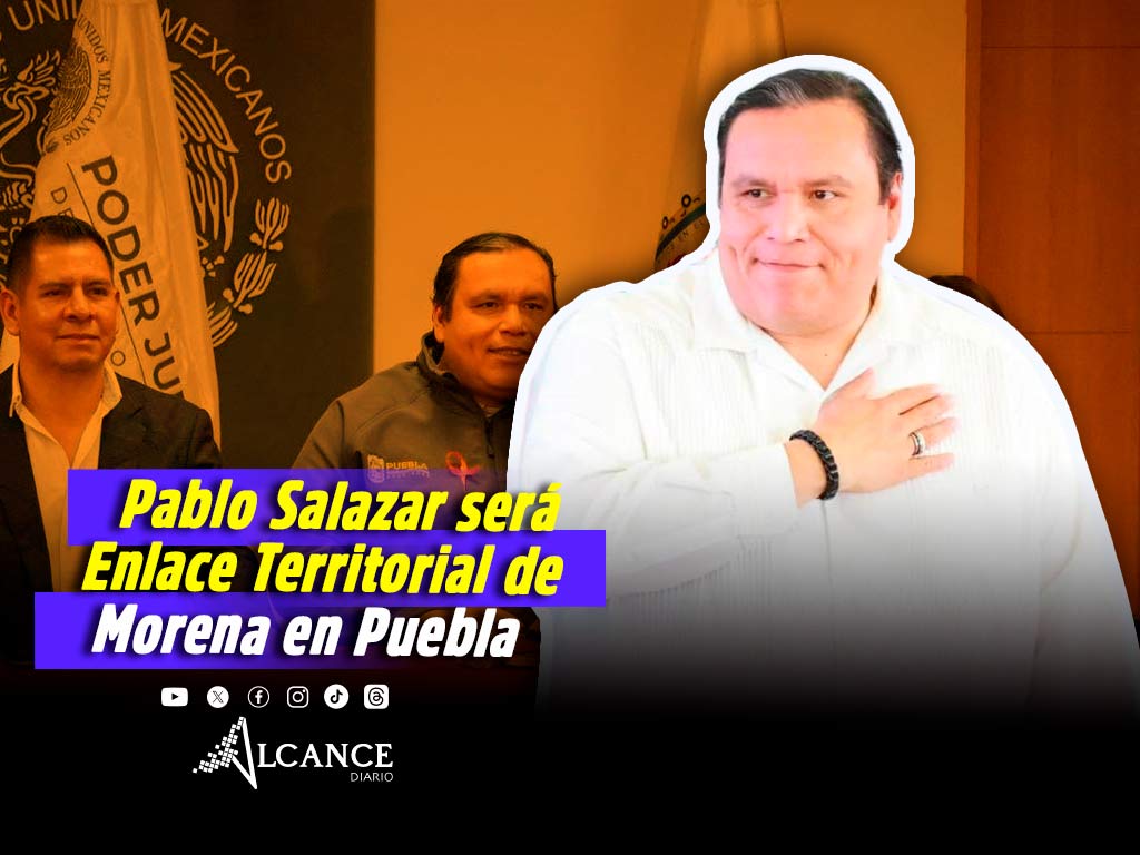Pablo Salazar asumirá coordinación territorial de Morena en Puebla; operará estructura rumbo a 2027