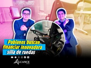 Poblanos buscan financiamiento para silla de ruedas controlada con la mente