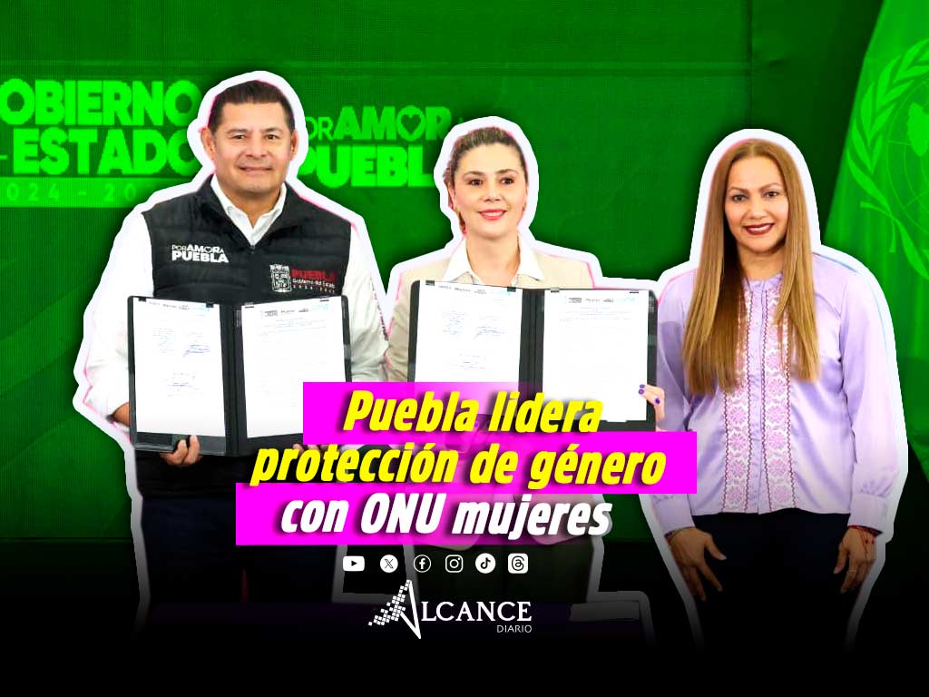 Firma Gobierno de Puebla memorándum de entendimiento con ONU mujeres