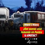 AMOTAC inicia movilizaciones en Puebla; transportistas protestan por inseguridad en estos puntos