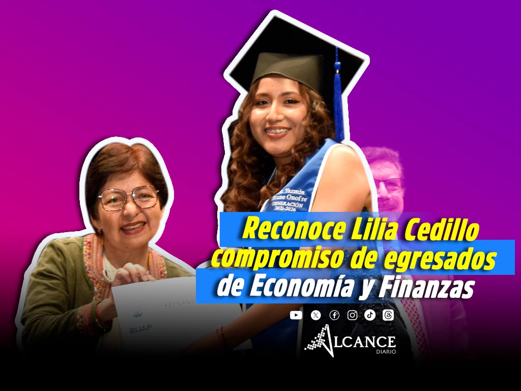 BUAP celebra a nueva generación de economistas y financieros; Lilia Cedillo destaca su compromiso social y liderazgo