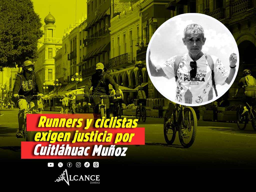 Comunidad runner y ciclista exige justicia para Cuitláhuac Muñoz, asesinado en Loma Linda