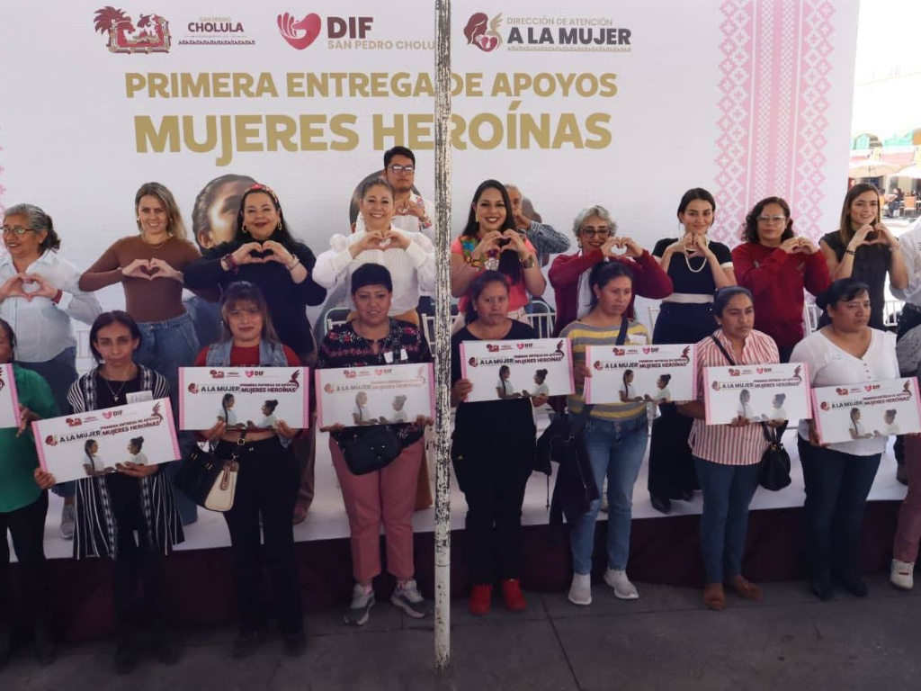 Impulsa Tonantzin Fernández el empoderamiento de las mujeres de San Pedro Cholula