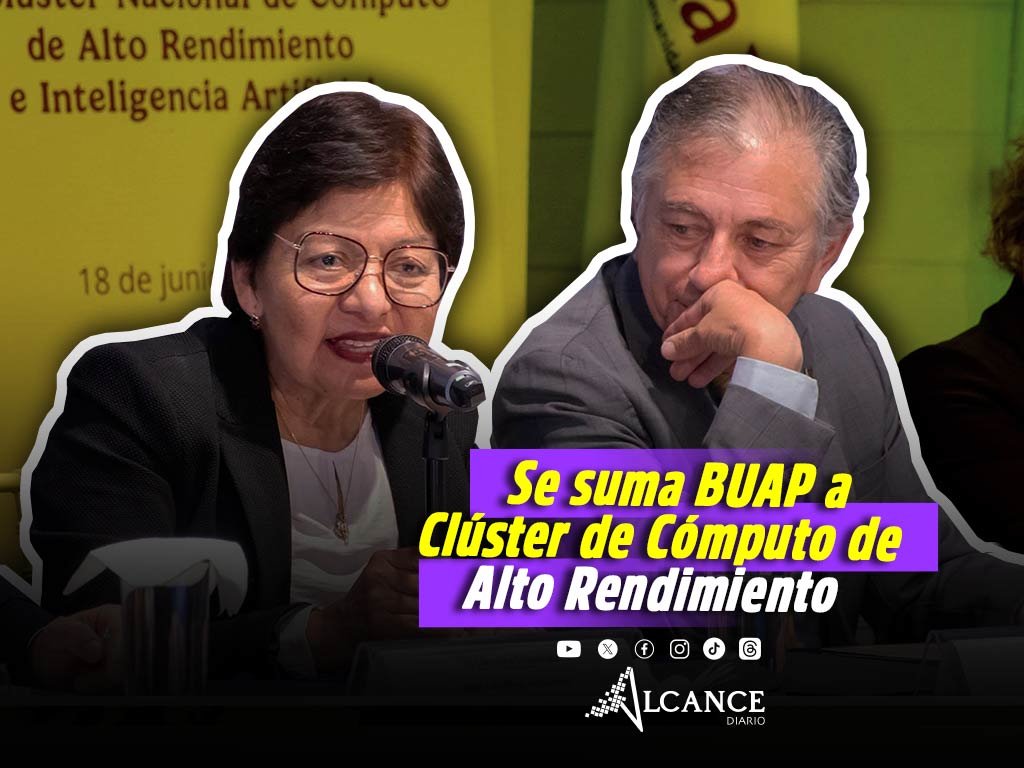 Firma BUAP Carta Intención del Clúster Nacional de Cómputo de Alto Rendimiento e Inteligencia Artificial