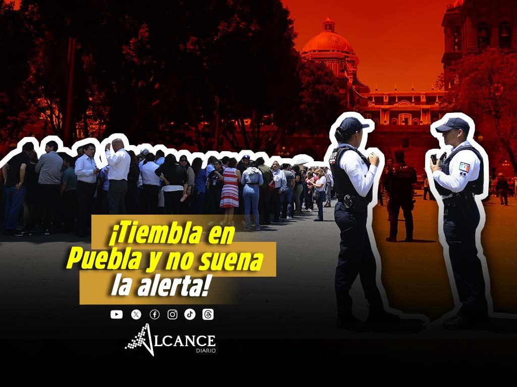 ¡No sonó la alarma! Sismo sorprende a Puebla este viernes; evacúan edificios y activan protocolos de revisión