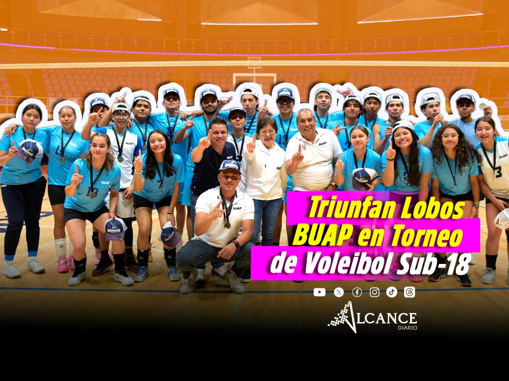 Lobos BUAP campeón del Torneo Estatal de Voleibol Sub-18 “Por Amor a Puebla”