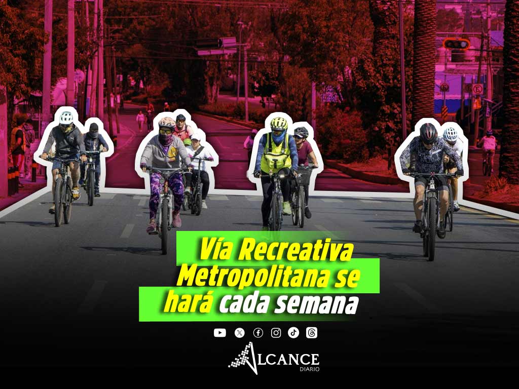 Regresa la Vía Recreativa Metropolitana este domingo, cada edición reúne a más de ocho mil personas