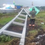 Lluvias y fuertes vientos provocan caída de espectacular y emergencias en Puebla  