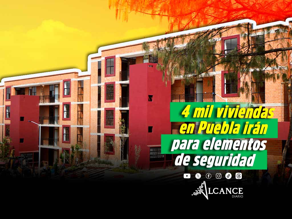 Construirán más de 4 mil viviendas de Infonavit para elementos de seguridad en Puebla