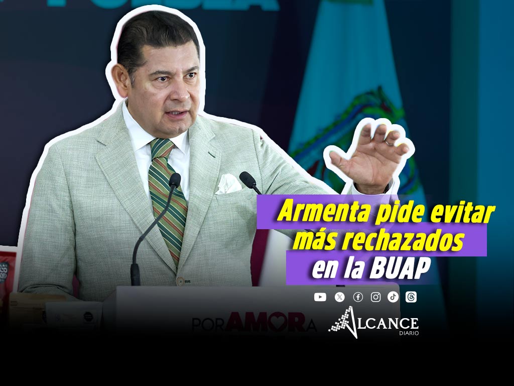Que no haya rechazados en la BUAP pide gobernador a Lilia Cedillo