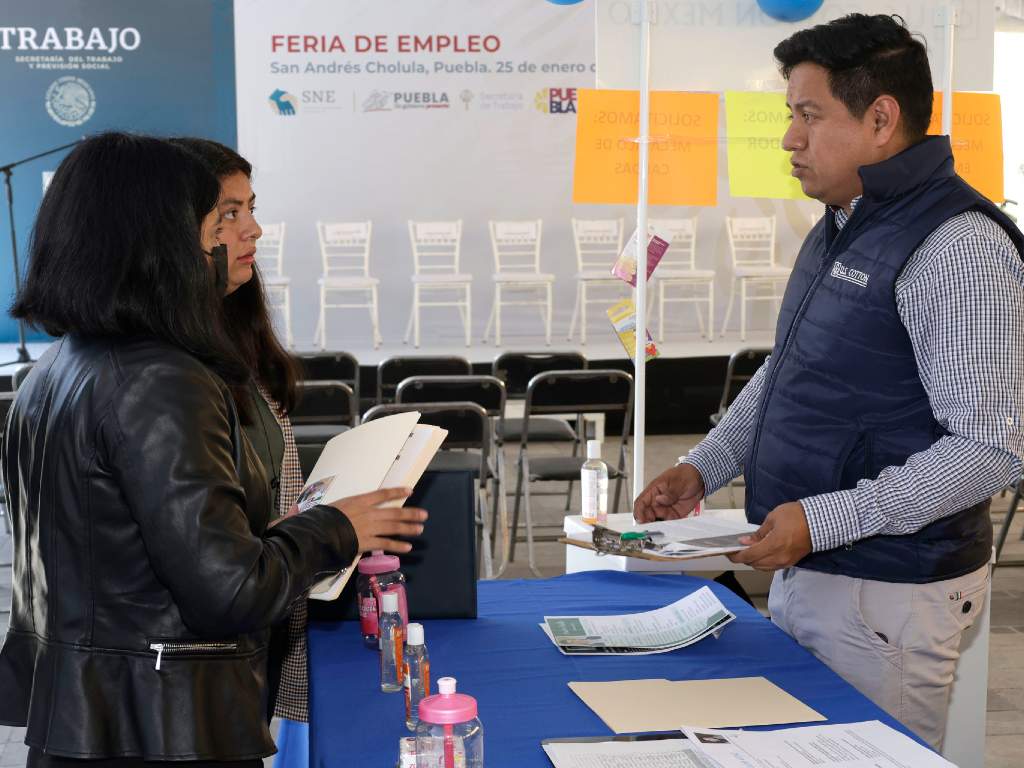Bolsa de Trabajo en San Andrés Cholula ofrecerá 319 plazas este 8 de julio en Concepción Guadalupe