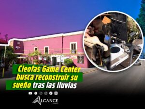 Cleofas Game Center busca reconstruir su negocio tras las inundaciones en Puebla