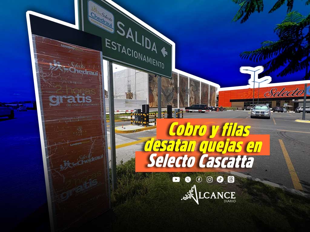 El estacionamiento del Selecto en Cascatta causa inconformidades