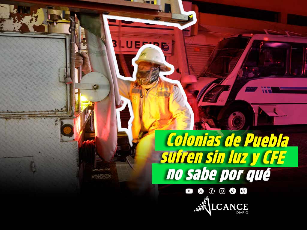 De enero a mayo hubo casi 50 apagones en estos puntos de Puebla; CFE desconoce motivos