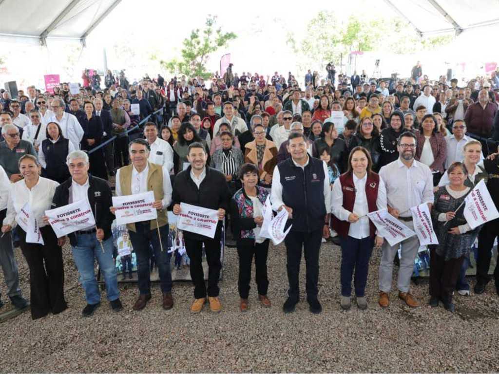 Arranca en Puebla el Conjunto Habitacional Carmen Serdán con 512 viviendas para trabajadores