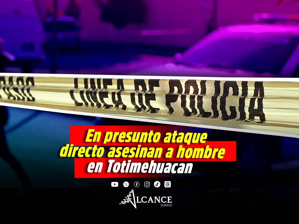 Asesinan a balazos a un hombre en Santa Catarina, Totimehuacan; se presume ataque directo