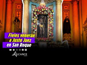 Devoción y tradición en el templo del Señor del Justo Juez en San Roque 