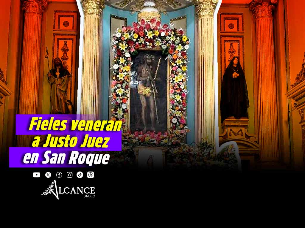 Devoción y tradición en el templo del Señor del Justo Juez en San Roque