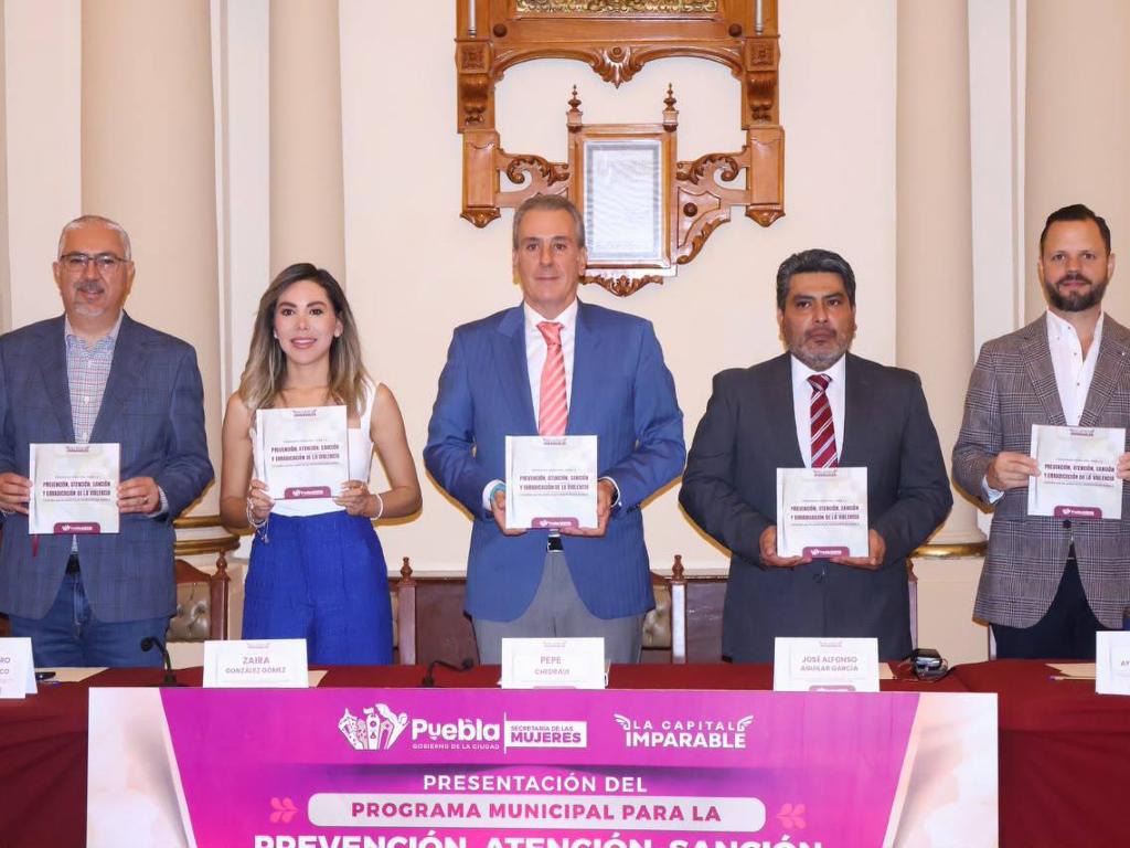 Fortalecen en Puebla la prevención y atención de la violencia contra las mujeres con Programa Municipal 2026-2027