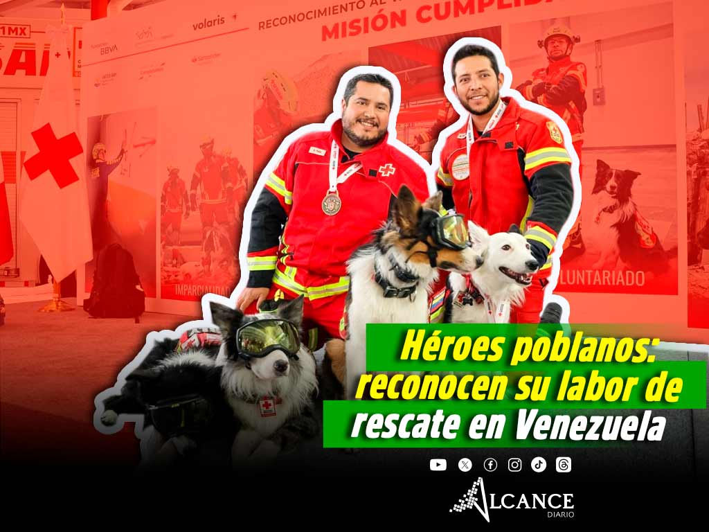 Reconocen a rescatistas poblanos de la Cruz Roja por labor en Venezuela