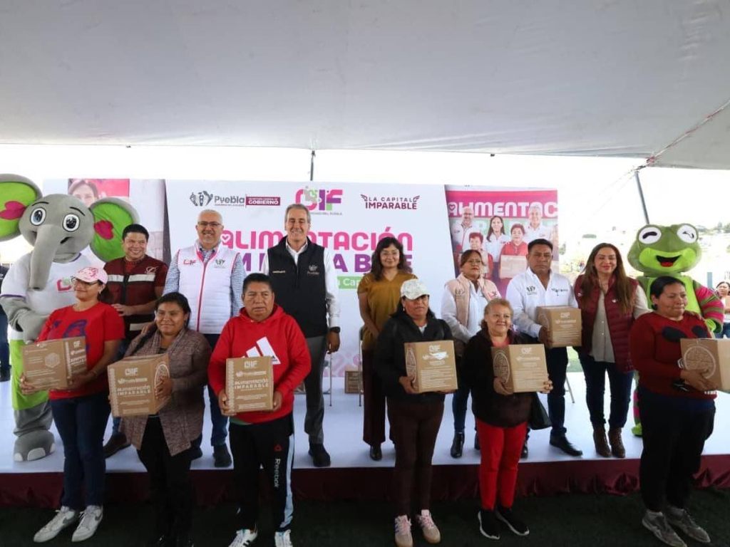 Entregan más de 4 mil despensas del programa “Alimentación Imparable” en La Resurrección