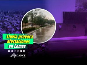 Lomas de Angelópolis y varias vialidades de Puebla resultan afectadas por la lluvia