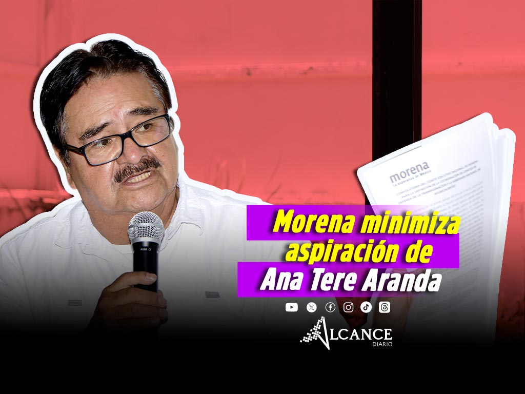 Ana Tere Aranda busca chamba a ver qué partido la contrata: Morena 