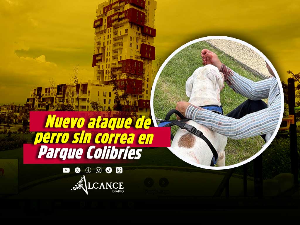 Ataque de perros en Parque Colibríes causa movilización; esto pasó