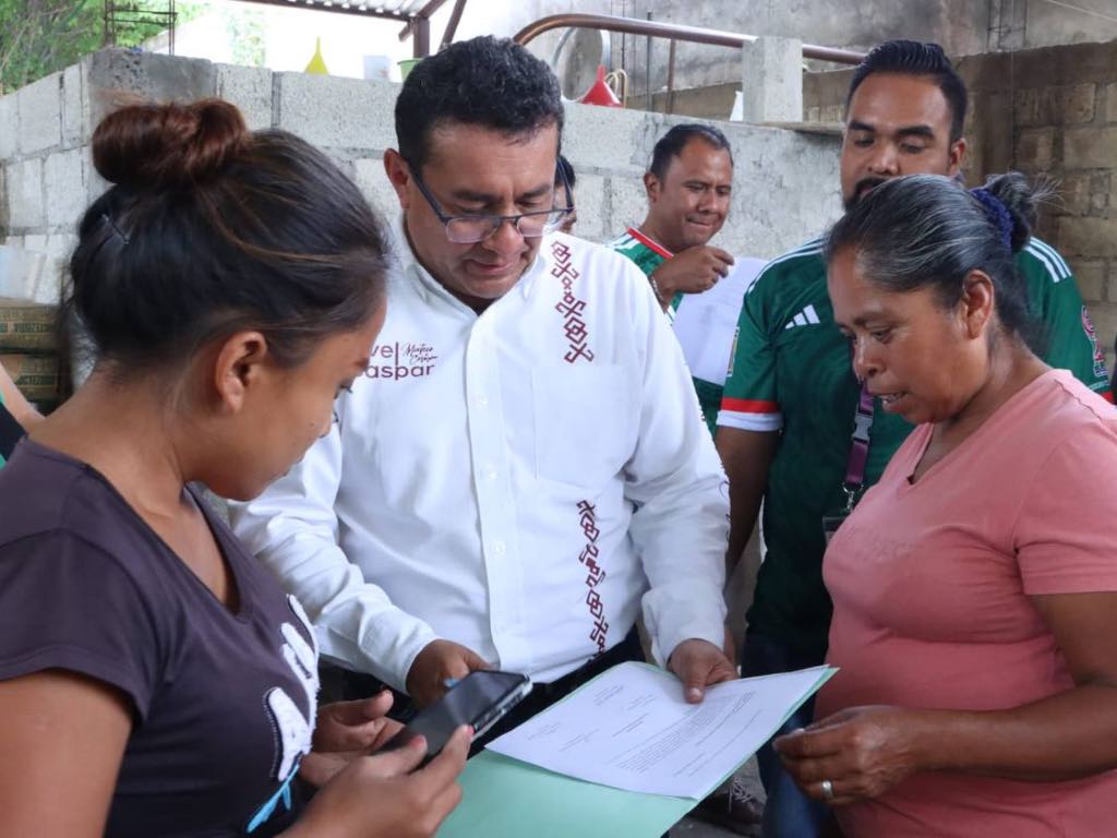 Recorre Pável Gaspar la Mixteca poblana para fortalecer desarrollo comunitario, seguridad y turismo regional