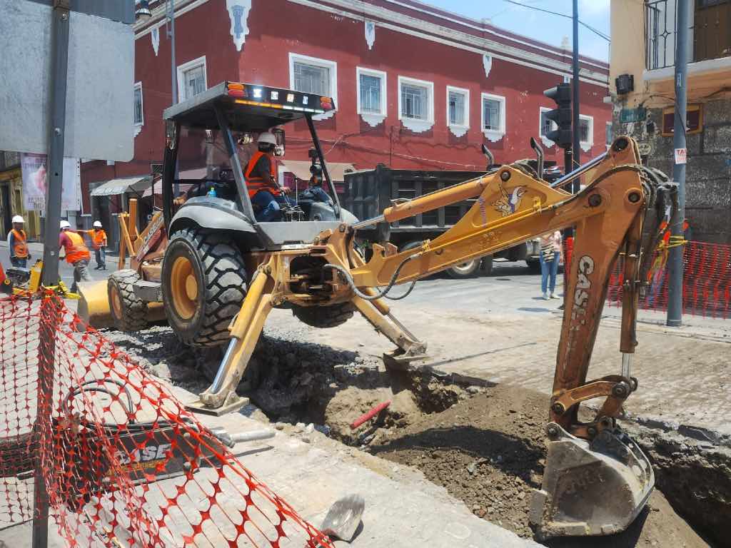 Renovación de Red Hidráulica en Centro Histórico de Puebla beneficiará a casi nueve mil habitantes