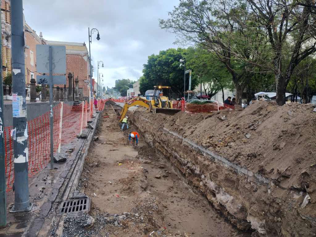 Renovación de Red Hidráulica en Centro Histórico de Puebla beneficiará a casi nueve mil habitantes