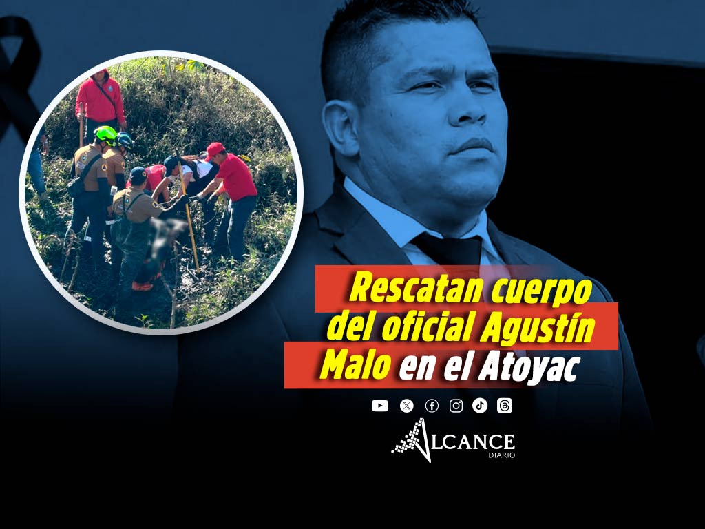 Rescatan cuerpo del subdirector Agustín Malo en el Atoyac gracias a disminución en el nivel del río