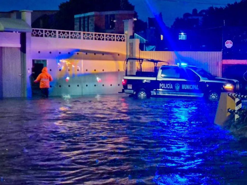 Mantiene San Andrés Cholula acciones permanentes de atención tras lluvias en el municipio