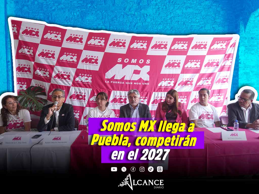 Nace el partido Somos MX en Puebla con 12 mil afiliados en la capital