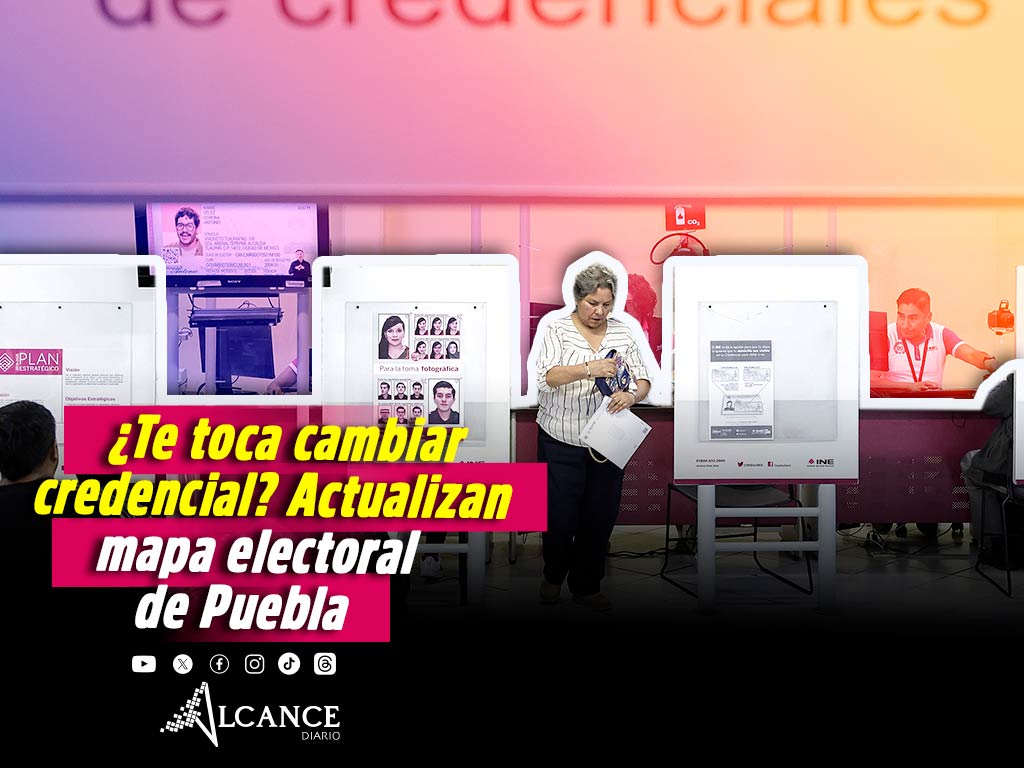 ¿Cambiarás tu credencial para votar? IEE modifica seis distritos electorales en Puebla; checa si te afecta