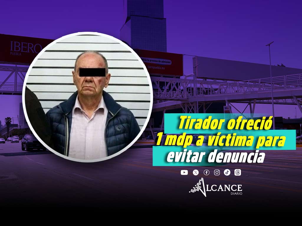Tirador de la Atlixcáyotl ofreció 1 mdp a víctima para retirar denuncias