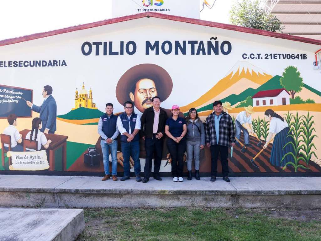 Realizan jornada de reforestación en telesecundaria de la inspectoría Emiliano Zapata