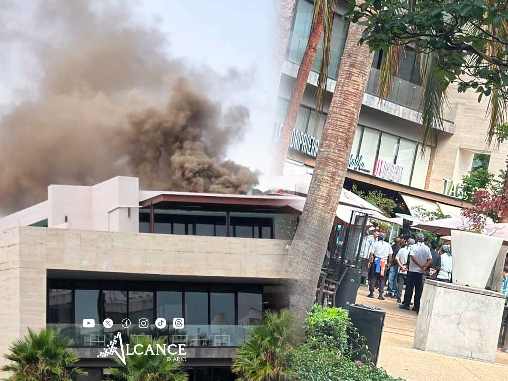 Incendio en choripanería de Sonata moviliza a cuerpos de emergencia