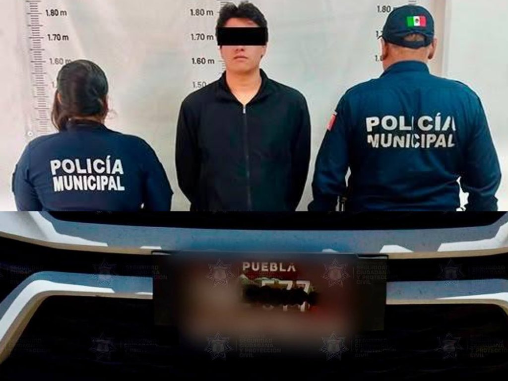 Detienen a presunto ladrón tras robo a vivienda en Cuautlancingo; aseguran vehículo con irregularidades