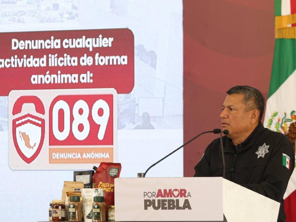 Puebla reporta 615 operativos y 175 detenidos durante agosto