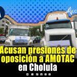 Acusan que oposición manipula a AMOTAC para conseguir obra pública a costos elevados en Cholula