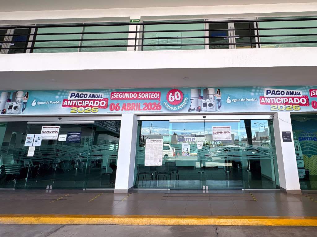 Durante 2026 Agua de Puebla premiará con programa de descuentos a quienes paguen puntualmente