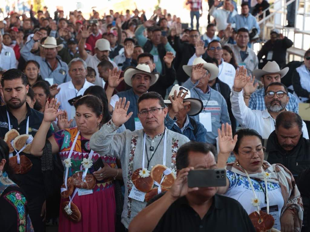 Participa Pável Gaspar en la Asamblea Regional con el Pueblo Nahua desde Canoa
