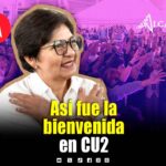 Encabeza Lilia Cedillo bienvenida en CU2
