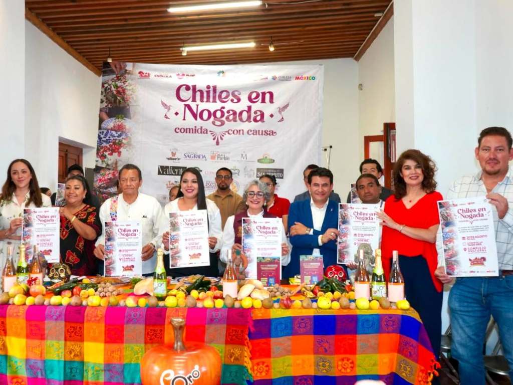 Presentan Comida con Causa en San Pedro Cholula