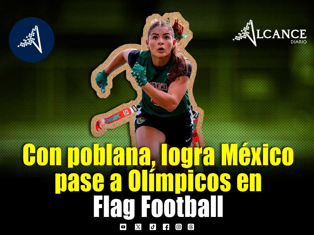 Hace historia la poblana Haniel Reza al conseguir el pase olímpico con México en Flag Football