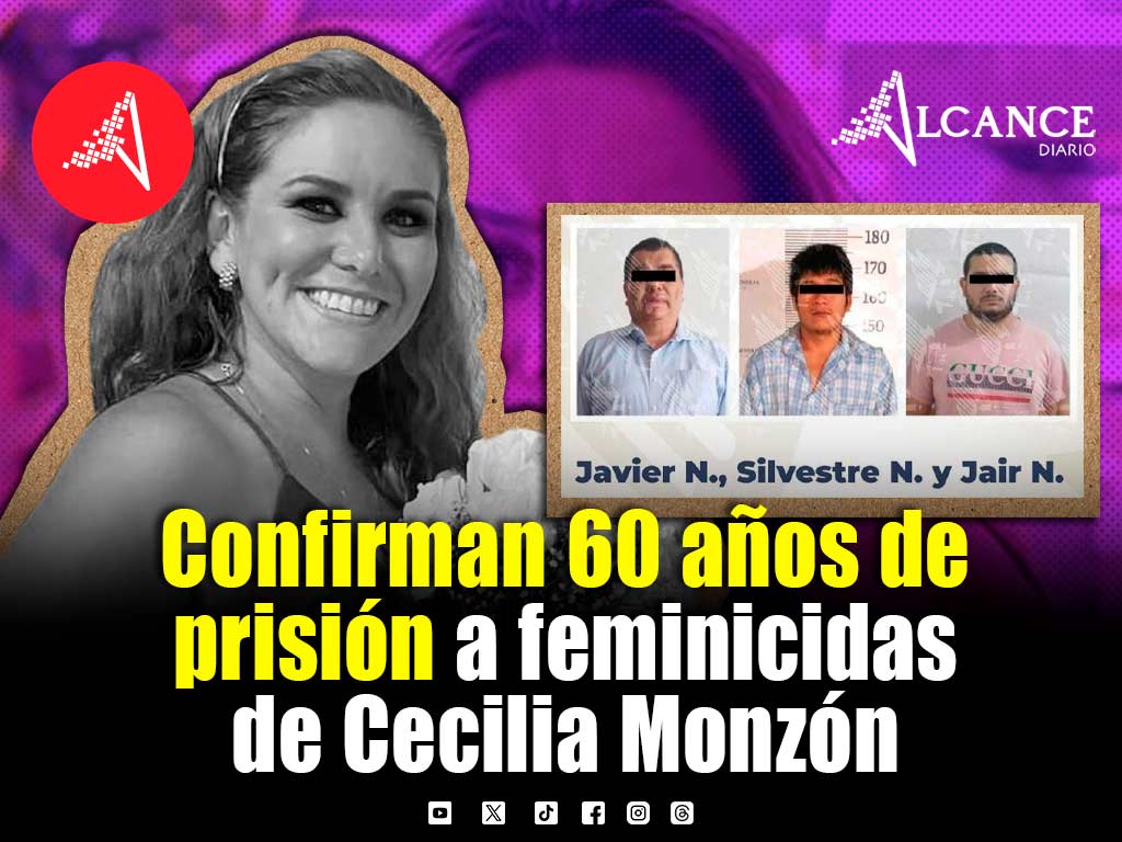 Fiscalía de Puebla confirma 60 años de prisión a responsables del feminicidio de Cecilia Monzón