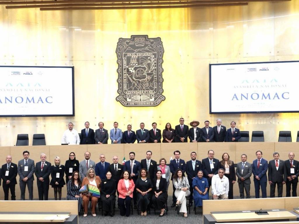 Inauguran en el Congreso de Puebla la XXIX Asamblea Nacional de la ANOMAC