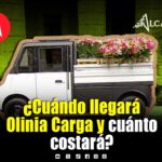 Olinia Carga: así es el nuevo mini vehículo eléctrico mexicano que podrá transportar hasta 650 kilos